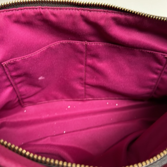 🔥🔥🔥Coach Signature Canvas Pink Leather Strap Crossbody Shoulder Bag - Picture 13 of 15